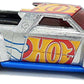 Hot Wheels 2018 - Collector # NONE - HW Hot Trucks 2/10 - ZAMAC 001 - Solid Muscle - ZAMAC - Walmart Exclusive - USA 50th Card