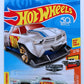 Hot Wheels 2018 - Collector # NONE - HW Hot Trucks 2/10 - ZAMAC 001 - Solid Muscle - ZAMAC - Walmart Exclusive - USA 50th Card