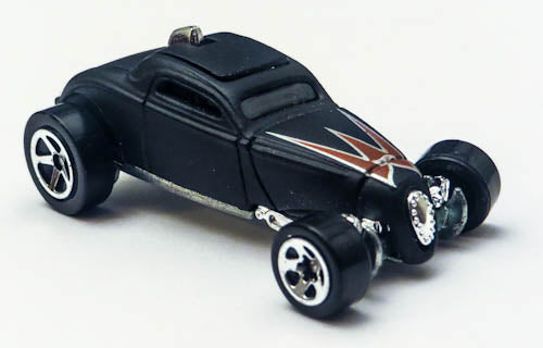 Hot Wheels 2001 - Collector # 182/240 - Sooo Fast - Flat Black - USA Card