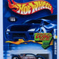 Hot Wheels 2002 - Collector # 168/240 - Speed Blaster - Blue - USA 'Race and Win' Card