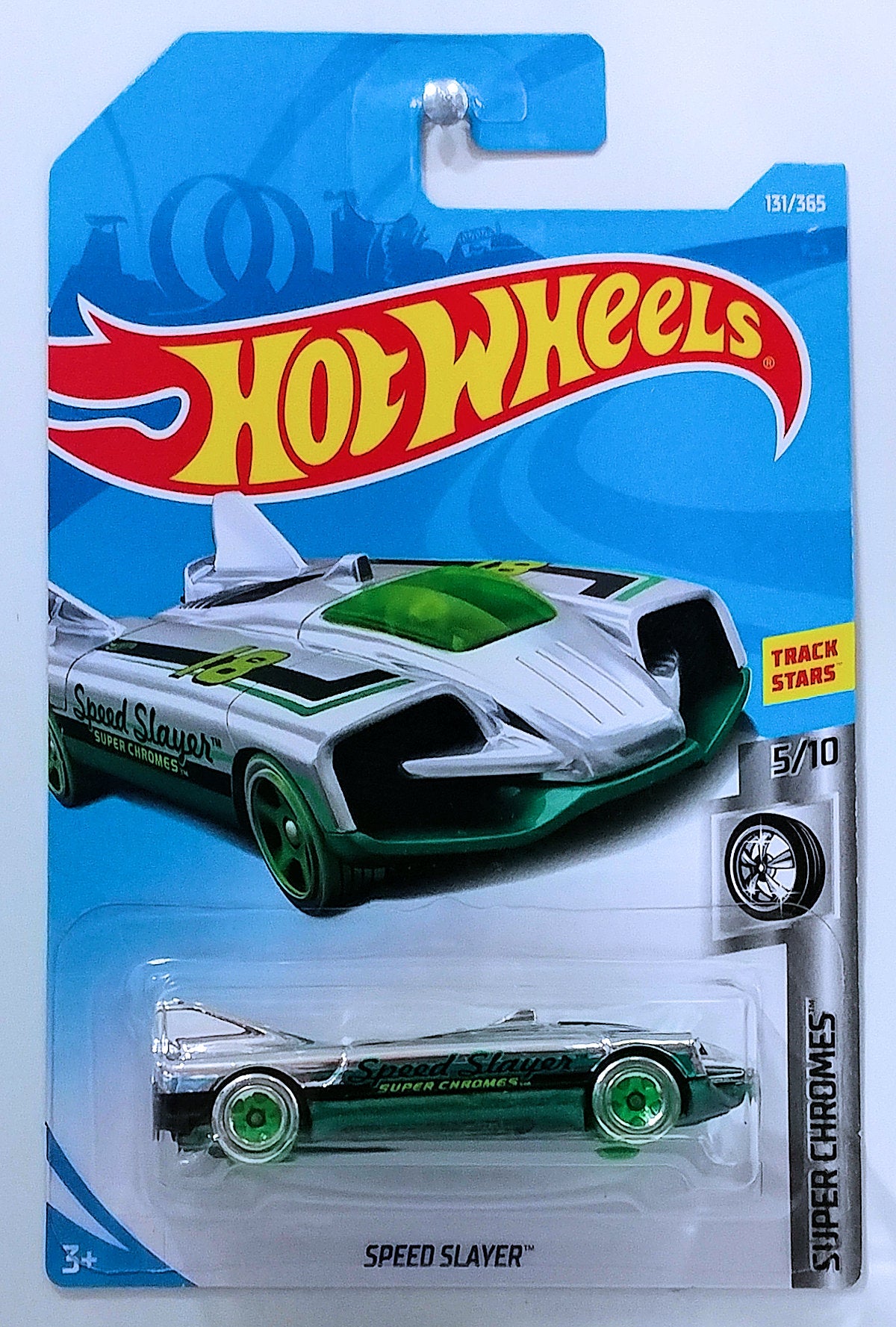 Hot Wheels 2018 Collector 131 365 Super Chromes 5 10 Speed Sla hot-wheels-2018-collector-131-365-super-chromes-5-10-speed-sla
