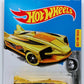 Hot Wheels 2017 - Collector # 323/365 - Super Chromes 5/10 - Speed Slayer - Gold Chrome Body / Orange Base - USA Card
