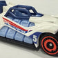 Hot Wheels 2026 - Collector # 085/250 - HW EV 8/10 - Voltage Spike - White / Blue Nose & Tail - Red Chrome & Black Aero Disc - USA '2026' Card