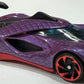 Hot Wheels 2025 - Collector # 066/250 - Hot Wheels Let's Race 3/5 - New Models - Street Shrieker - Pearl Purple - USA 'Let's Race' Card