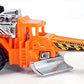 Hot Wheels 2015 - Collector # 010/250 - HW City / HW City Works - Street Cleaver - Orange - USA 'Scan & Race' Card