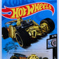 Hot Wheels 2019 - Collector # 203/250 - Rod Squad 3/10 - Super Treasure Hunts - Street Creeper - Spectraflame Black Metallic - Real Riders - USA Card