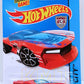 Hot Wheels 2014 - Collector # 014/250 - HW City / HW Goal - Street Shaker - Red - USA 'Showdown' Card