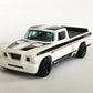 Hot Wheels 2019 - Theme / American Pickup Series 10/10 - '63 Studebaker Champ - White - Black 5 Spoke Wheels - Walmart Exclusive
