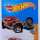 Hot Wheels 2017 - Collector # 100/365 - Surf's Up 4/5 - Surf Crate - Metallic Red - 5 Spokes - International Card