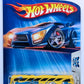 Hot Wheels 2004 - Collector # 140/212 - Tag Rides 3/5 - Surfin' S'Cool Bus - Yellow / Wave Graphics -Black Plastic Base - USA '05 Card