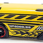Hot Wheels 2014 - Collector # 003/250 - HW City / HW City Works - Surfin' School Bus - Yellow - Black M5 Wheels - USA Card