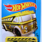 Hot Wheels 2014 - Collector # 003/250 - HW City / HW City Works - Surfin' School Bus - Yellow - Black M5 Wheels - USA Card