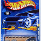 Hot Wheels 2001 - Collector # 181/240 - Surfin' School Bus - Metallic Dark Blue / Wood Grain - USA Card