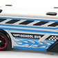 Hot Wheels 2014 - Collector # 003/250 - HW City / HW City Works - Surfin' School Bus - White - Black M5 Wheels - USA Card