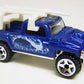 Hot Wheels 2008 - Collector # 117/196 - TEAM: Surf's Up - Hummer H3T Concept - Blue / White Surfboard - OR5SP Wheels - USA Card
