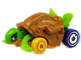 Hot Wheels 2021 - Collector # 172/250 - Street Beasts 5/5 - New Models - Turtoshell - Brown / Green / Yellow - International Card