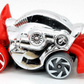 Hot Wheels 2021 - Collector # 172/250 - Street Beasts 5/5 - New Models - Turtoshell - Chrome / Red - USA Card