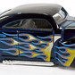 Hot Wheels 2011 - Collector # 098/244 - Heat Fleet Series 8/10 - Tail Dragger - Dark Blue / Flames - USA Card