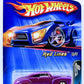 Hot Wheels 2005 - Collector # 100/183 - Red Lines 5/5 - Tail Dragger - Pearl Magenta - Red Lines on 5 Spokes - China - USA '05 Card
