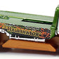 Hot Wheels 2015 - Collector # 090/250 - HW Off-Road / Battle Kings / New Models - The Haulinator - Dark Green  Metalflake over Brown - Slide Back Bed - USA 'Scan & Race' Card