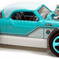 Hot Wheels 2021 - Collector # 001/250 - HW Dream Garage 2/5 - New Models - Legends Tour Winner - The Nash - Turquoise & White - Blue SK5SP Wheels - USA 'Legends Tour' Card