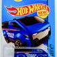 Hot Wheels 2014 - Collector # 010/250 - HW City / HW City Works / New Models - The Vanster - Blue / Speed Shop - USA 'WIN' Card