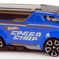Hot Wheels 2014 - Collector # 010/250 - HW City / HW City Works / New Models - The Vanster - Blue / Speed Shop - USA 'WIN' Card