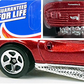 Hot Wheels 2000 - Collector # 070/250 - First Editions 10/36 - Thomassima 3 - Metallic Red with Rear Tampos - 5 Spoke Wheels - USA 'Angled' Card