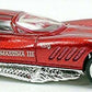 Hot Wheels 2000 - Collector # 070/250 - First Editions 10/36 - Thomassima 3 - Metallic Red with Side Tampos - LW Wheels - USA 'Square' Card