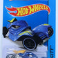 Hot Wheels 2015 - Collector # 034/250 - HW City / Street Beasts - Tomb Up - Blue - USA 'Scan & Race' Card