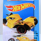 Hot Wheels 2015 - Collector # 034/250 - HW City / Street Beasts - Tomb Up - Gold - USA 'Scan & Race' Card