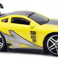 Hot Wheels 2006 - Collector # 052/223 - Drift Kings 2/5 - "'Tooned" Toyota Supra - Yellow / Black Stripe on Hood - USA Card