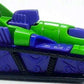 Hot Wheels 1996 - Collector # 205 - Treadator - Dark Green & Purple - USA Blue & White Card