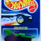 Hot Wheels 1996 - Collector # 205 - Treadator - Dark Green & Purple - USA Blue & White Card