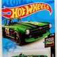 Hot Wheels 2021 - Collector # 009/250 - HW Race Day 1/10 - Triumph TR6 - Metallic Green / #54 - USA Card