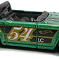 Hot Wheels 2021 - Collector # 009/250 - HW Race Day 1/10 - Triumph TR6 - Metallic Green / #54 - USA Card