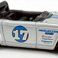 Hot Wheels 2009 - Collector # 033/166 - HW Premiere 33/42 - Triumph TR6 - Metalflake Silver / Blue Stripes / #17 - International Card
