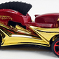 Hot Wheels 2012 - Collector # 001/247 - New Models 01/50 - Troy Soldier - Gold Chrome & Red - USA Card