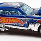 Hot Wheels 2014 - Collector # 148/250 - HW Race / HW Race Team / Treasure Hunts - Twin Induction - Blue / Racing Graphics - USA Card