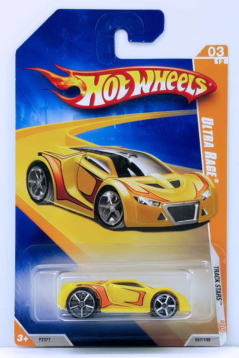 Hot Wheels 2009 - Collector # 057/190 - Track Stars 03/12 - Ultra Rage ...
