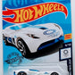Hot Wheels 2020 - Collector # 167/250 - Olympic Games Tokyo 2020 09/10 - Velocita - White / Swimming - USA Card