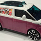 Hot Wheels 2026 - Collector # 086/250 - HW Euro 4/10 - New Models - VW ID. Buzz Bomb - Candy White with Dark Pink Cladding - Trap5 Wheels - USA '2026' Card
