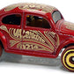 Hot Wheels 2021 - Collector # 096/250 - Holiday Racers 4/5 - Volkswagen Beetle - Red / Valentine - USA Card