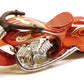 Hot Wheels 2006 - Classics Series 2 # 27/30 - W-Oozie (Custom Motorcycle) - Spectraflame Orange - Metal/Metal & MC3 Wheels - Limited Edition
