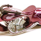 Hot Wheels 2006 - Classics Series 2 # 27/30 - W-Oozie (Custom Motorcycle) - Spectraflame Purple - Metal/Metal & MC3 Wheels - Limited Edition