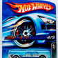 Hot Wheels 2006 - Collector # 069/223 - Chrome Burnerz 4/5 - What-4-2 - Chrome / Blue Flames, Scoops & Window - USA Card