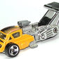 Hot Wheels 2002 - Collector # 145/240 - Whatta Drag - Yellow - 3 Spoke - USA 'Race & Win' Card