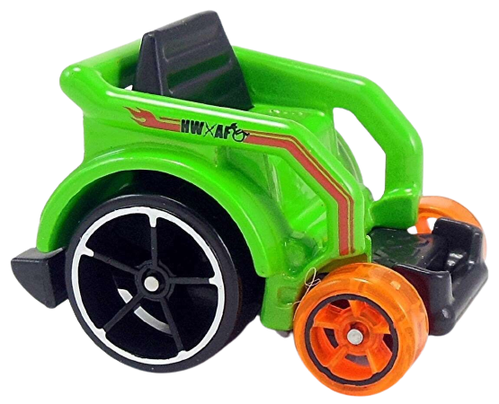 Hot Wheels 2019 Collector 065 250 HW Ride Ons 5 5 New Models Wheelie Chair Green USA
