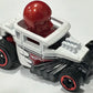 Hot Wheels 2025 - Collector # 118/250 - Experimotors 3/10 - Skull Shaker - White  / Red Figure - USA Card