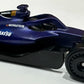 Hot Wheels 2025 - Collector # 059/250 - Track Aces 1/5 - New Models - Williams Racing - Satin Dark Blue / Racing Graphics - Black Aero Disc Wheels - USA 'Formula 1' Card
